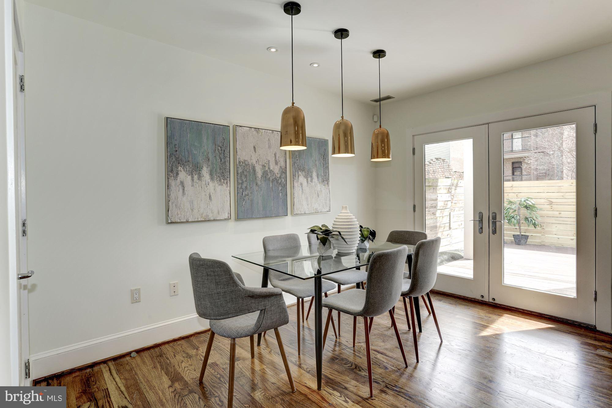 420 Ridge Street Northwest Washington, DC 20001 - Photo 10 of 56 Dining Space combo with Kitchen