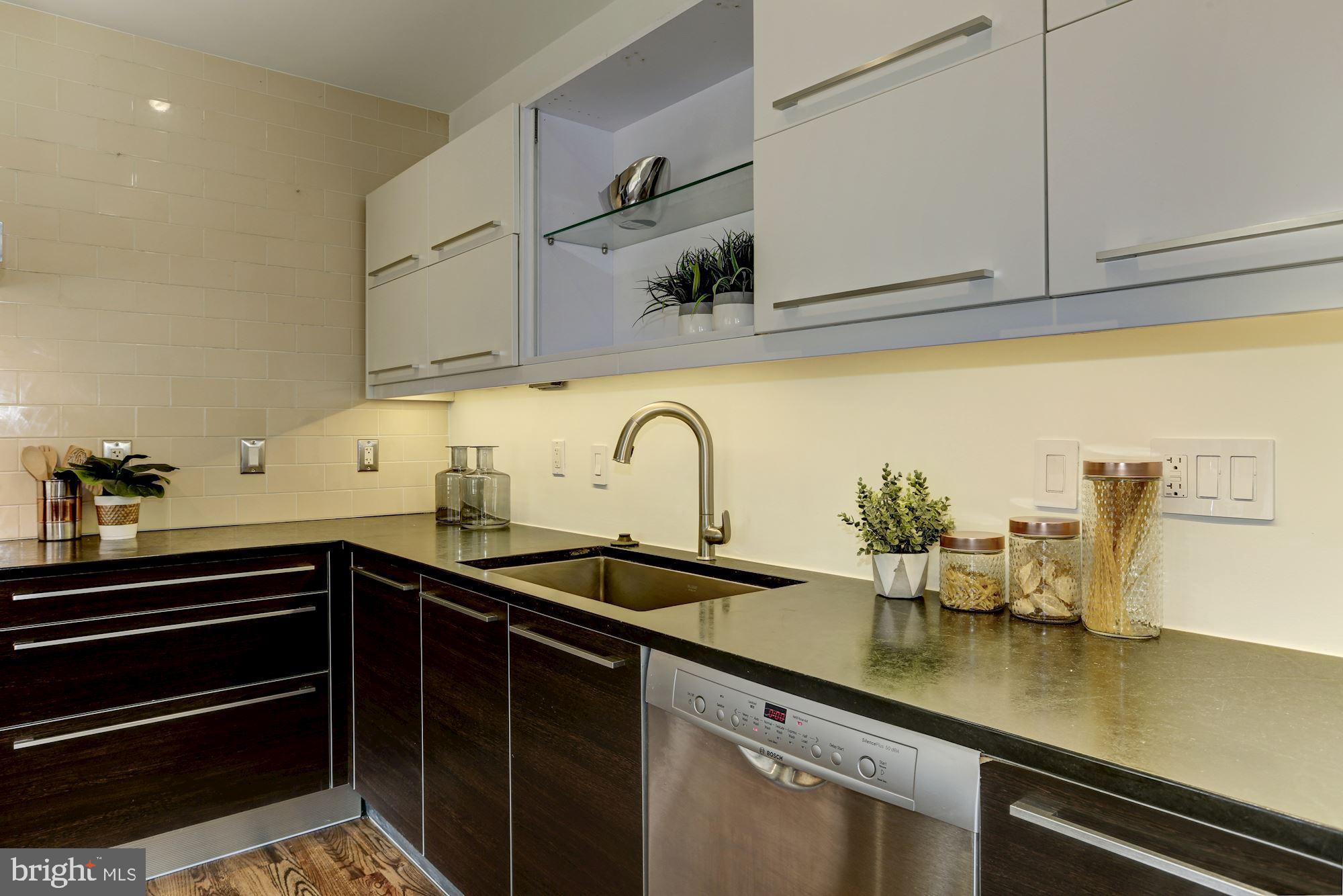 420 Ridge Street Northwest Washington, DC 20001 - Photo 15 of 56 Bosch SS dishwasher, range and oven.