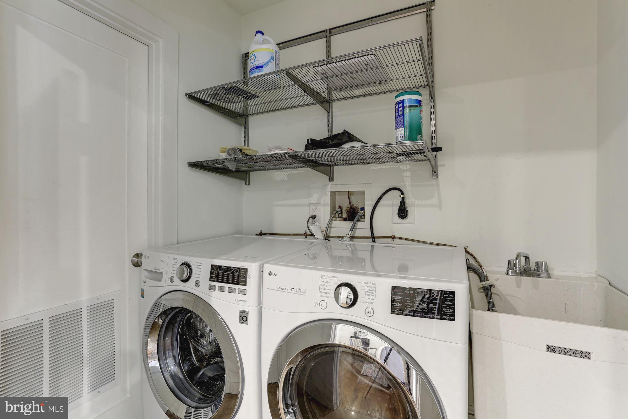 420 Ridge Street Northwest Washington, DC 20001 - Photo 19 of 56 LG Front Load Laundry on Main Floor