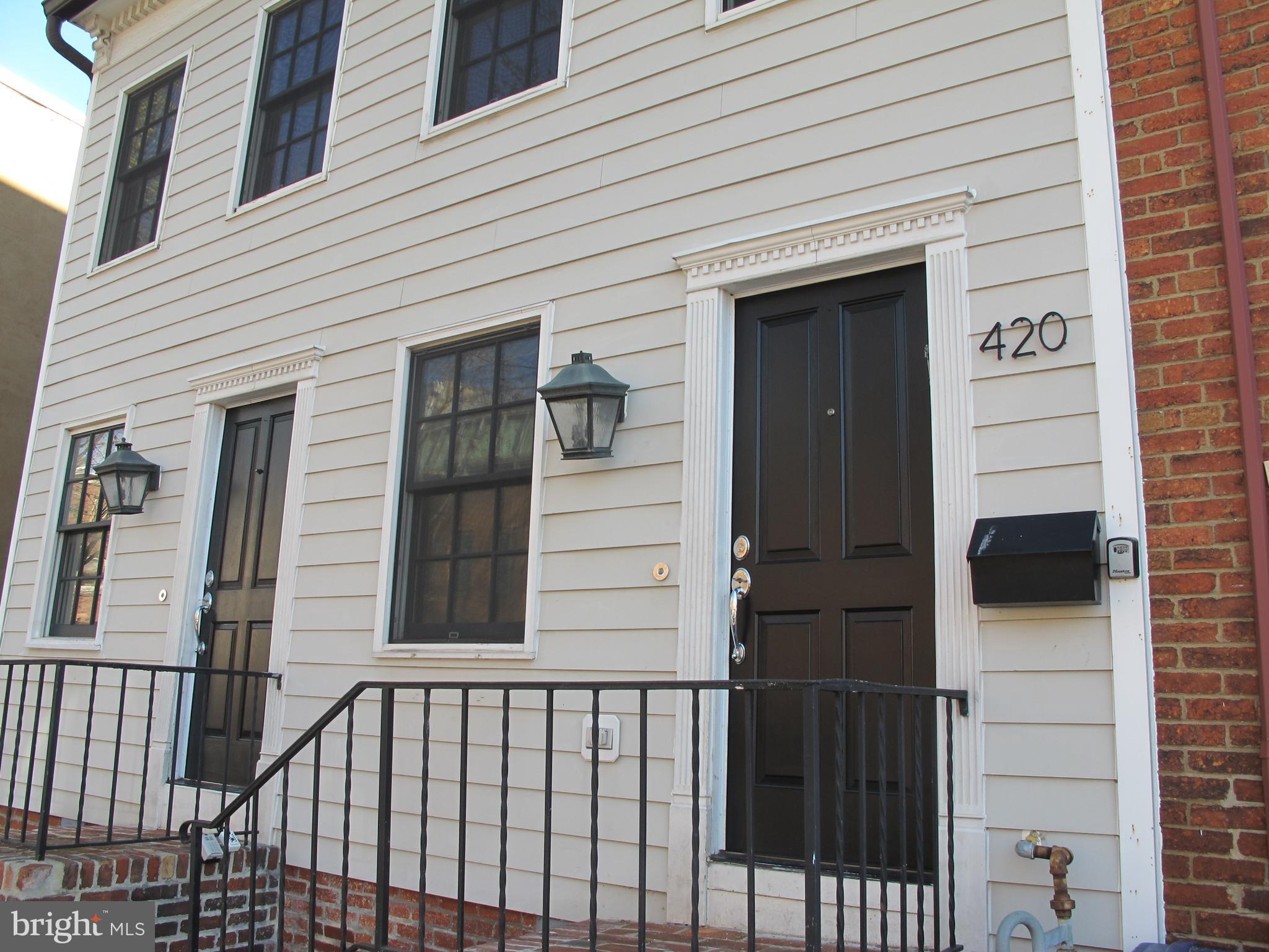 420 Ridge Street Northwest Washington, DC 20001 - Photo 42 of 56 Second entrance into home office.