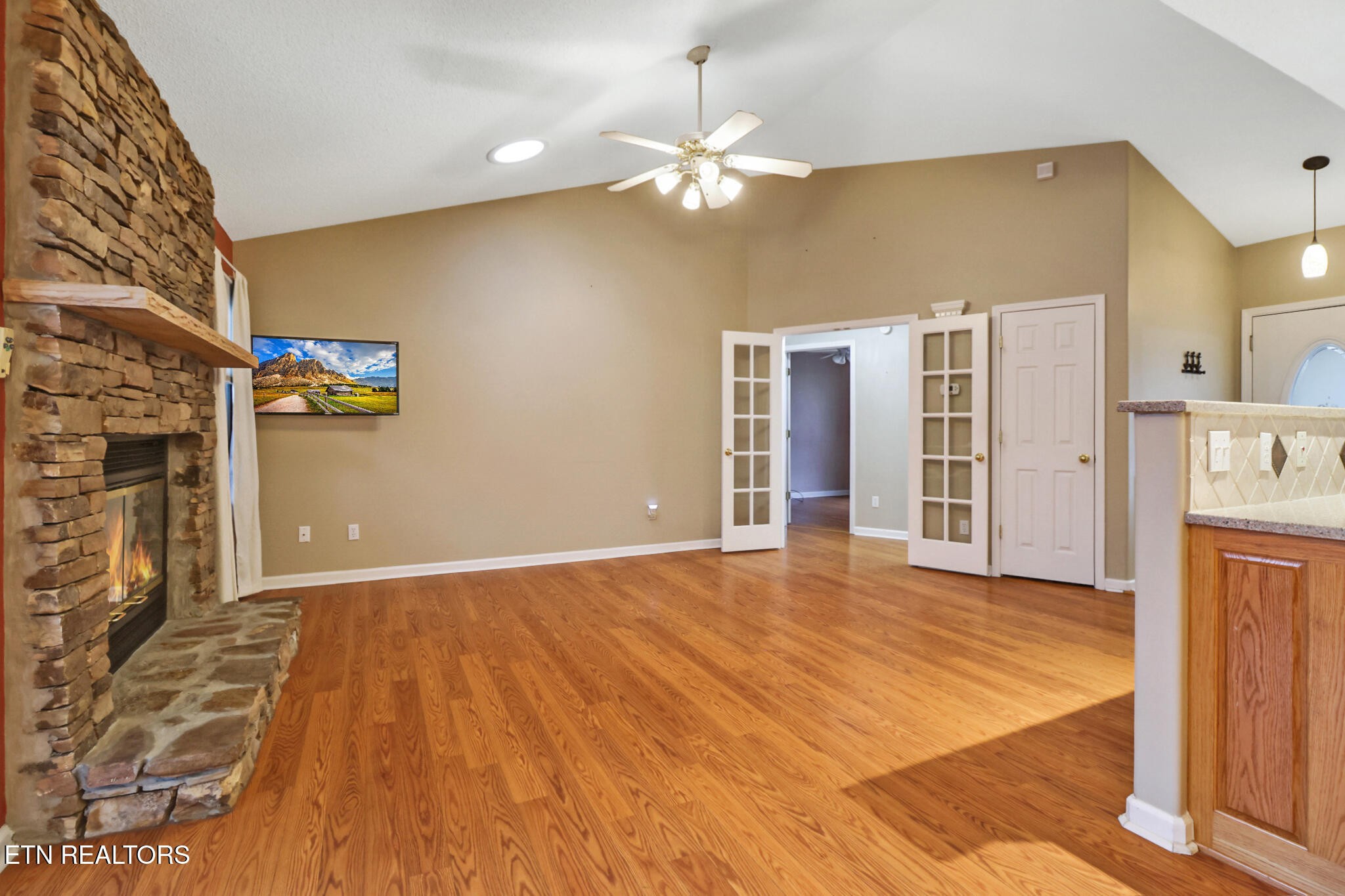 121 St George Drive Crossville, TN 38558 - Photo 15 of 37 a view of an empty room with window and fireplace