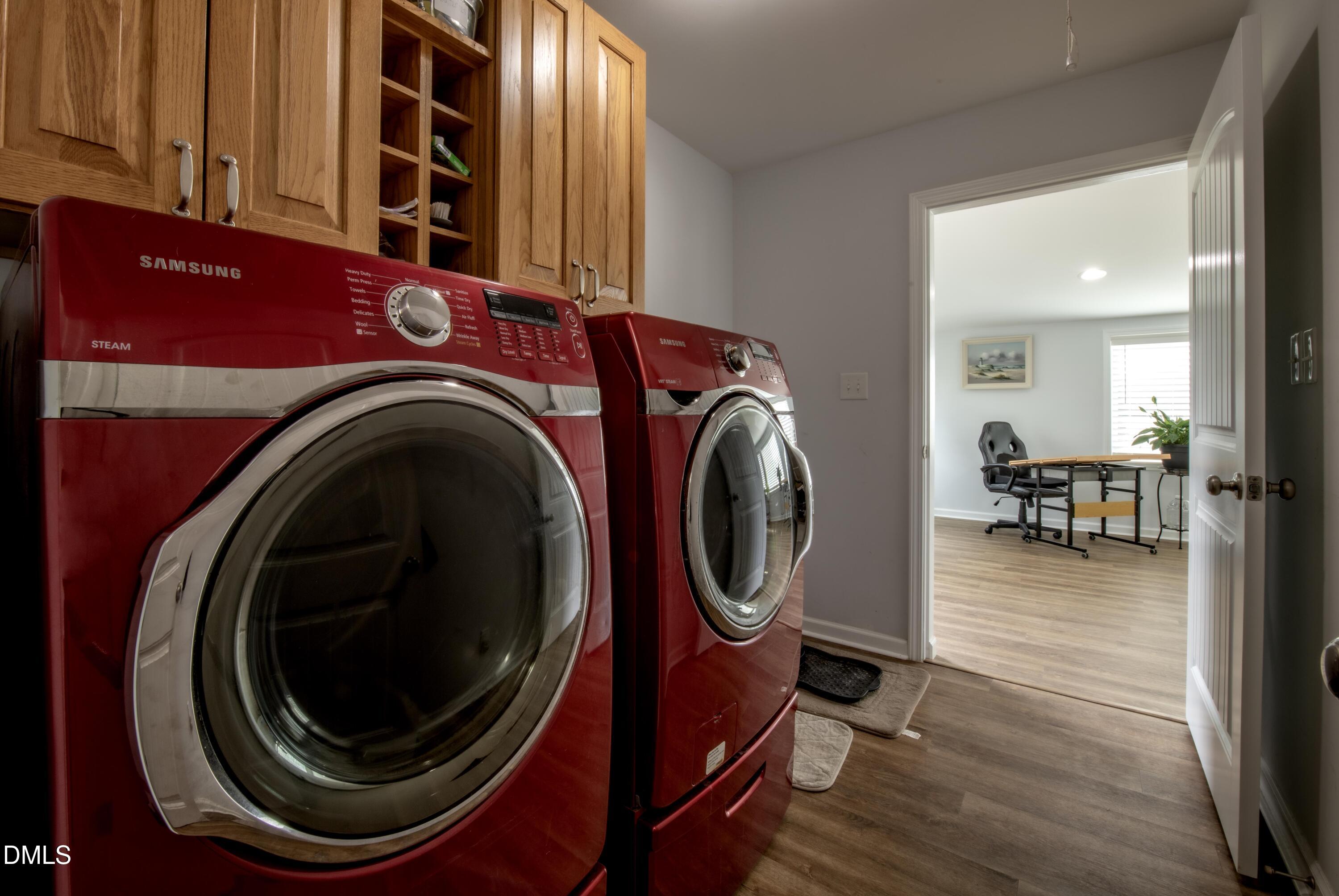 130 Hardy Road Wendell, NC 27591 - Photo 21 of 34 a utility room with sink dryer and washer