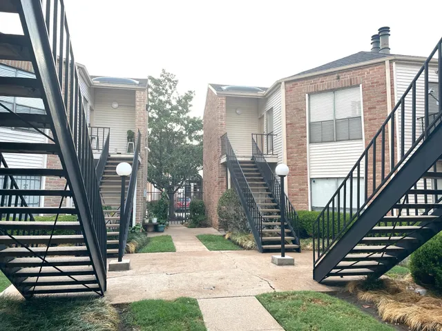 a view of front door of house with street