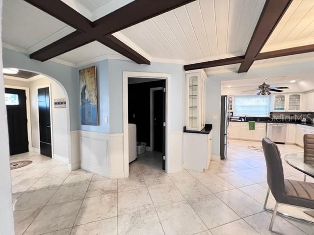681 Verona Street Port Charlotte, FL 33948 - Photo 34 of 40 a view of a hallway with furniture and front door