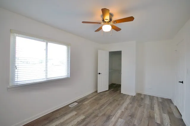 a view of a livingroom with a window