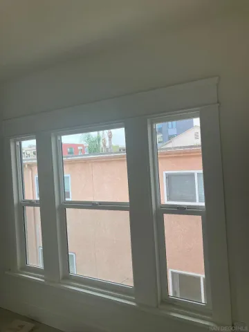 a view of front door