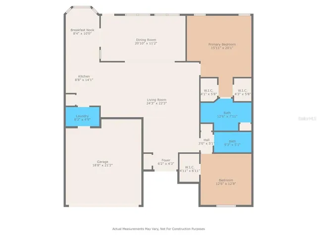 a picture of a floor plan