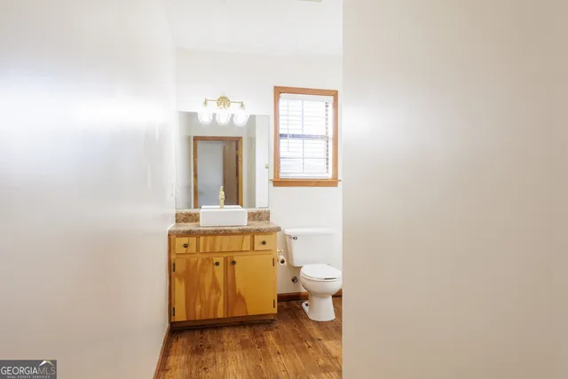 a bathroom with a sink and a toilet