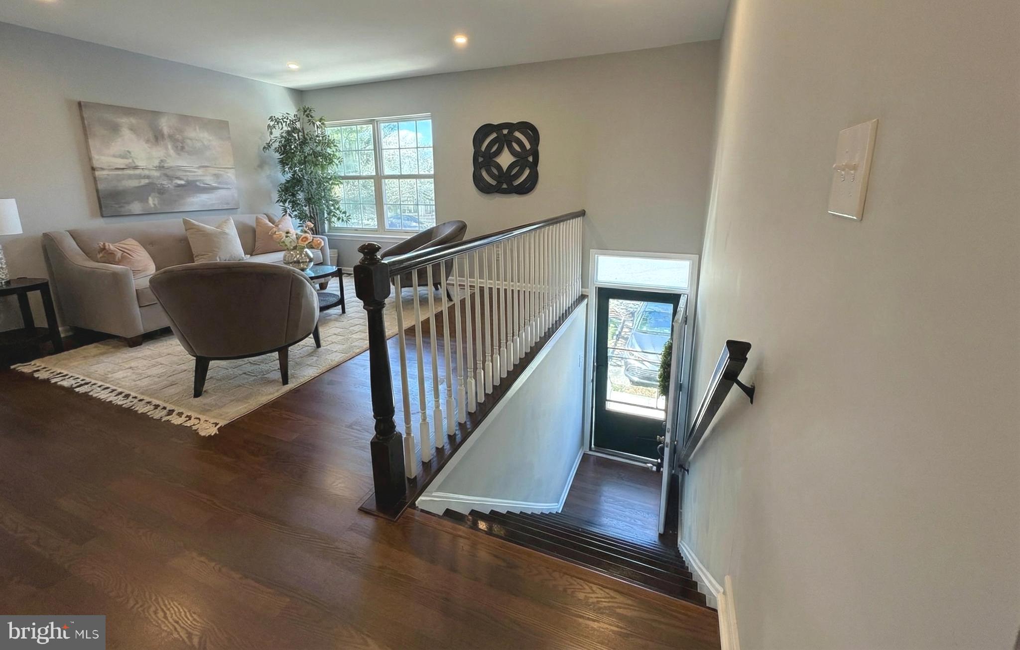 205 Castleton Court Pennington, NJ 08534 - Photo 2 of 26 a view of staircase with furniture and window