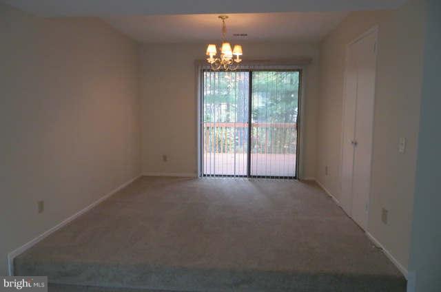 Dining Room with walkout
