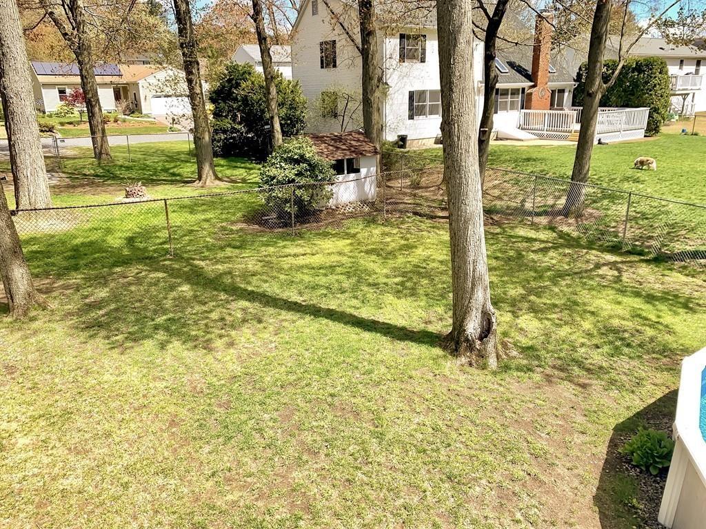 411 Dwight Road East Longmeadow, MA 01028 - Photo 29 of 34 a view of a garden with an outdoor space