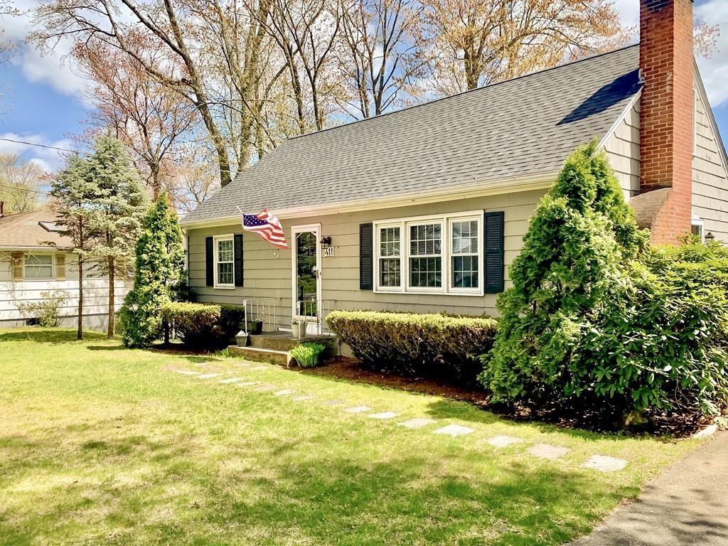 411 Dwight Road East Longmeadow, MA 01028 - Photo 33 of 34 a view of a house with patio next to a yard