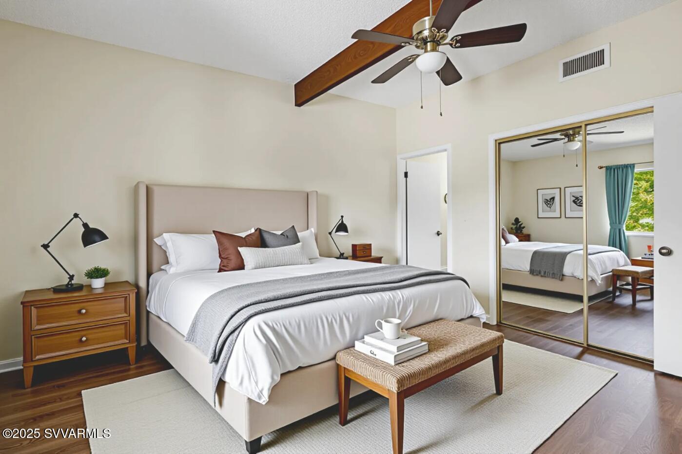 130 Castle Rock Road, Unit 119 Sedona, AZ 86351 - Photo 23 of 45 Virtual Staged Bedroom