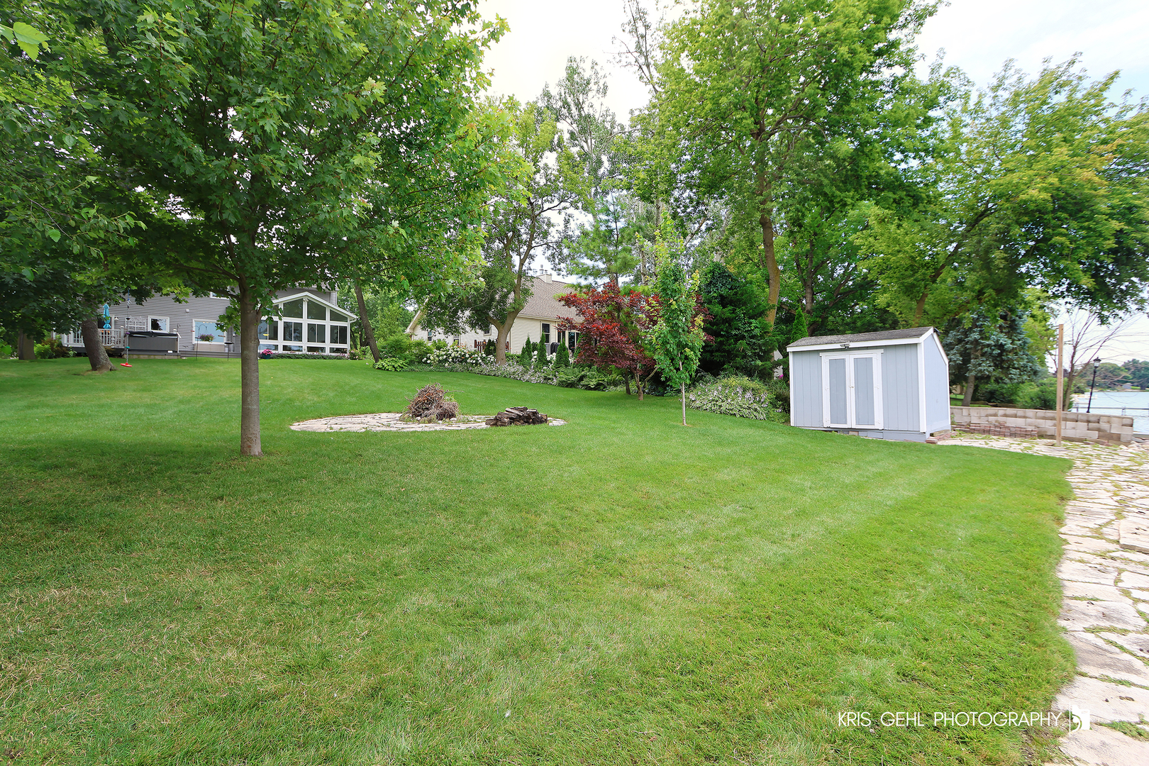 526 Whispering Pines Road Lindenhurst, IL 60046 - Photo 33 of 38 a garden view