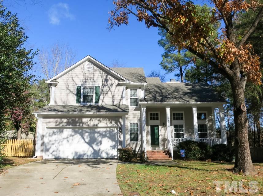 UPDATED and well-maintained 3BR/2.5BA/1618sf 2-story on beautifully landscaped .31 ac. cul-de-sac lot in N. Raleigh's Windsor Forest, near I-540 & Triangle Town Mall! Near great schools, too!