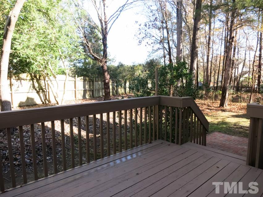 8824 Whitby Court Raleigh, NC 27615 - Photo 21 of 25 The nice Deck is off the Bfast Area.