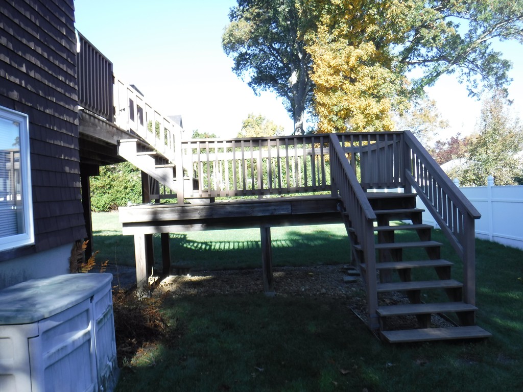 85 St Nicholas Avenue Worcester, MA 01606 - Photo 27 of 28 a view of a bench in the backyard of a house