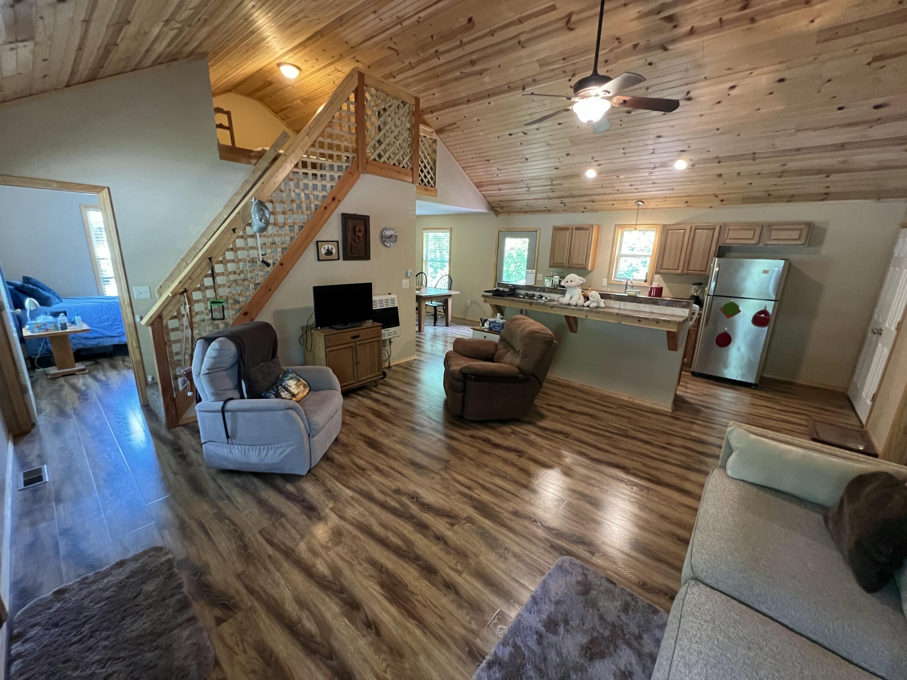 941 Peace In The Valley Road Blue Eye, MO 65611 - Photo 29 of 29 Open Floor Plan!