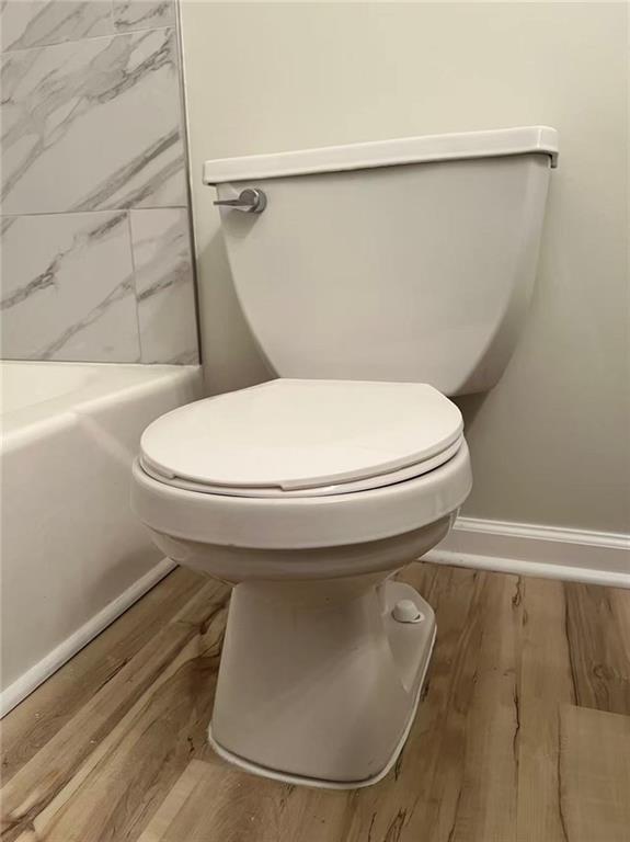 2805 Northeast Expressway Northeast, Unit B13 Atlanta, GA 30345 - Photo 33 of 69 a bathroom with a toilet and a sink