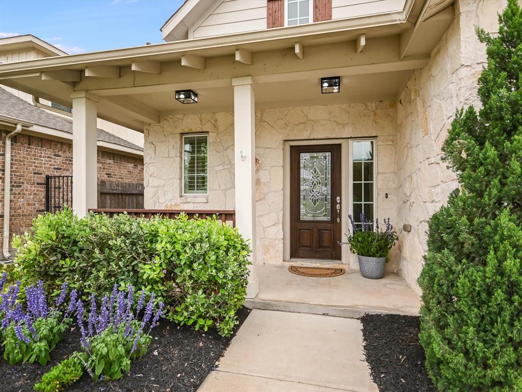 736 Bonnet Boulevard Georgetown, TX 78628 - Photo 18 of 27 a front view of a house with a porch