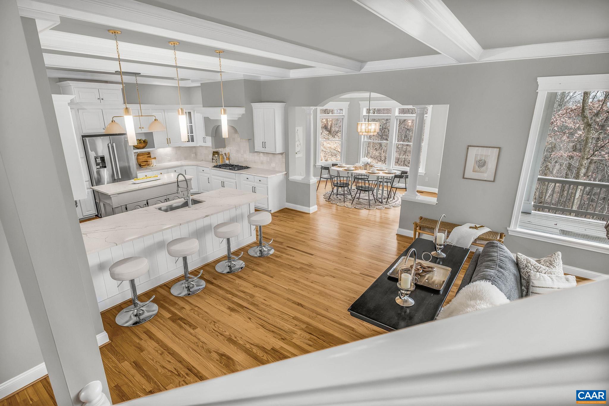 2556 Summit Ridge Trail Charlottesville, VA 22911 - Photo 29 of 75 a living room with furniture and a table