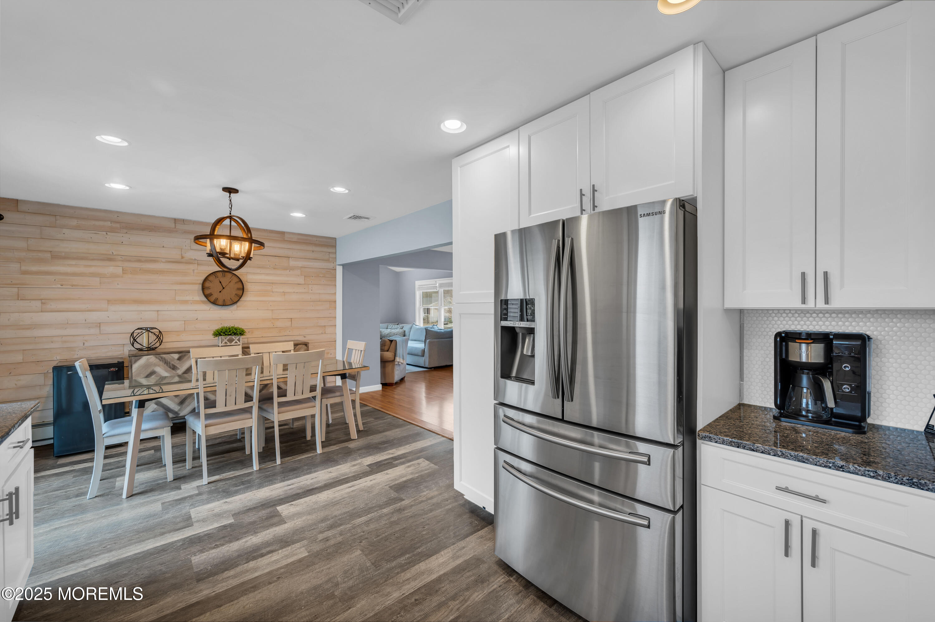 408 Cedar Drive Lanoka Harbor, NJ 08734 - Photo 12 of 39 a kitchen with stainless steel appliances granite countertop a refrigerator and a stove top oven