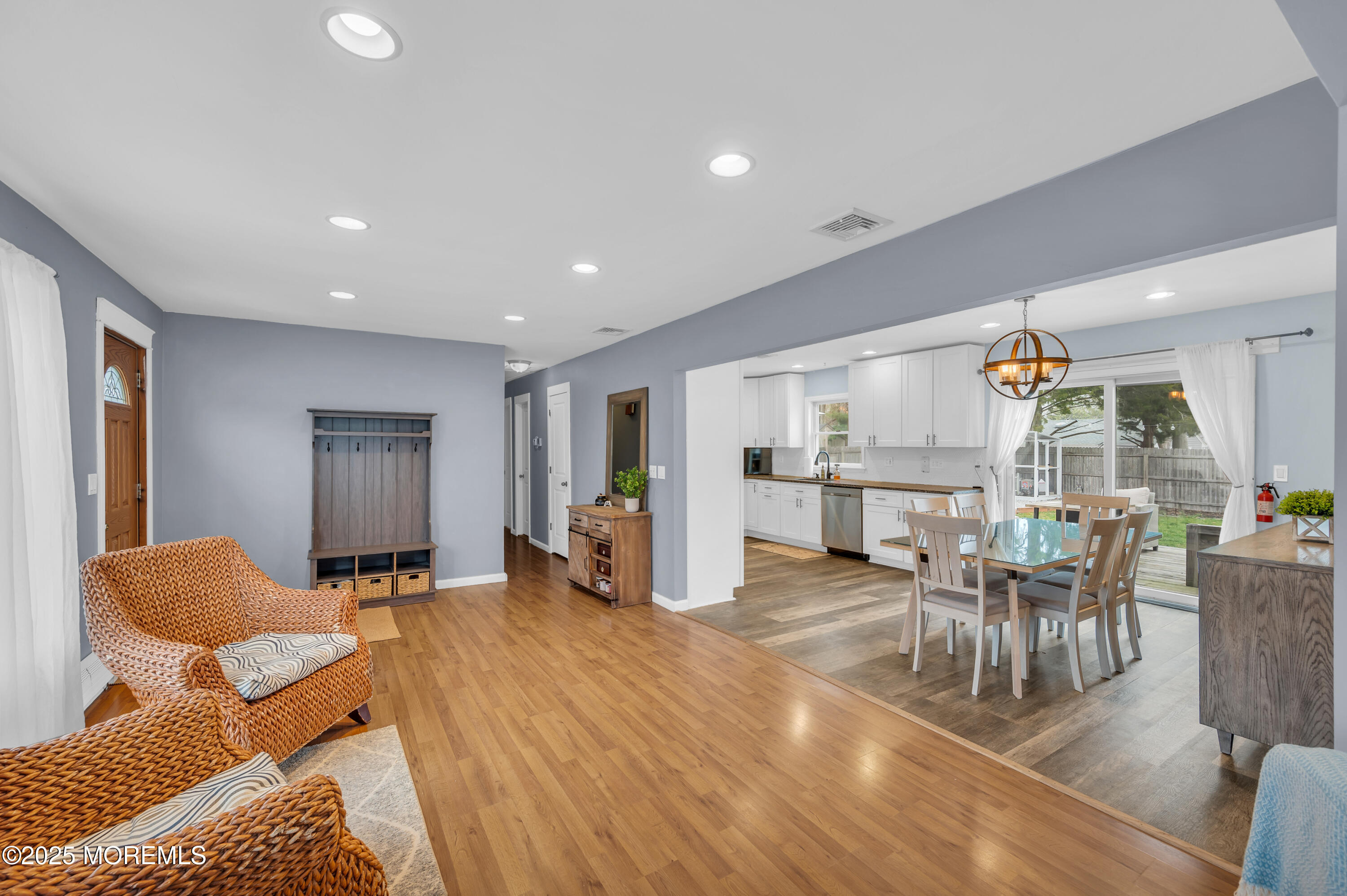 408 Cedar Drive Lanoka Harbor, NJ 08734 - Photo 22 of 39 a living room with furniture and wooden floor