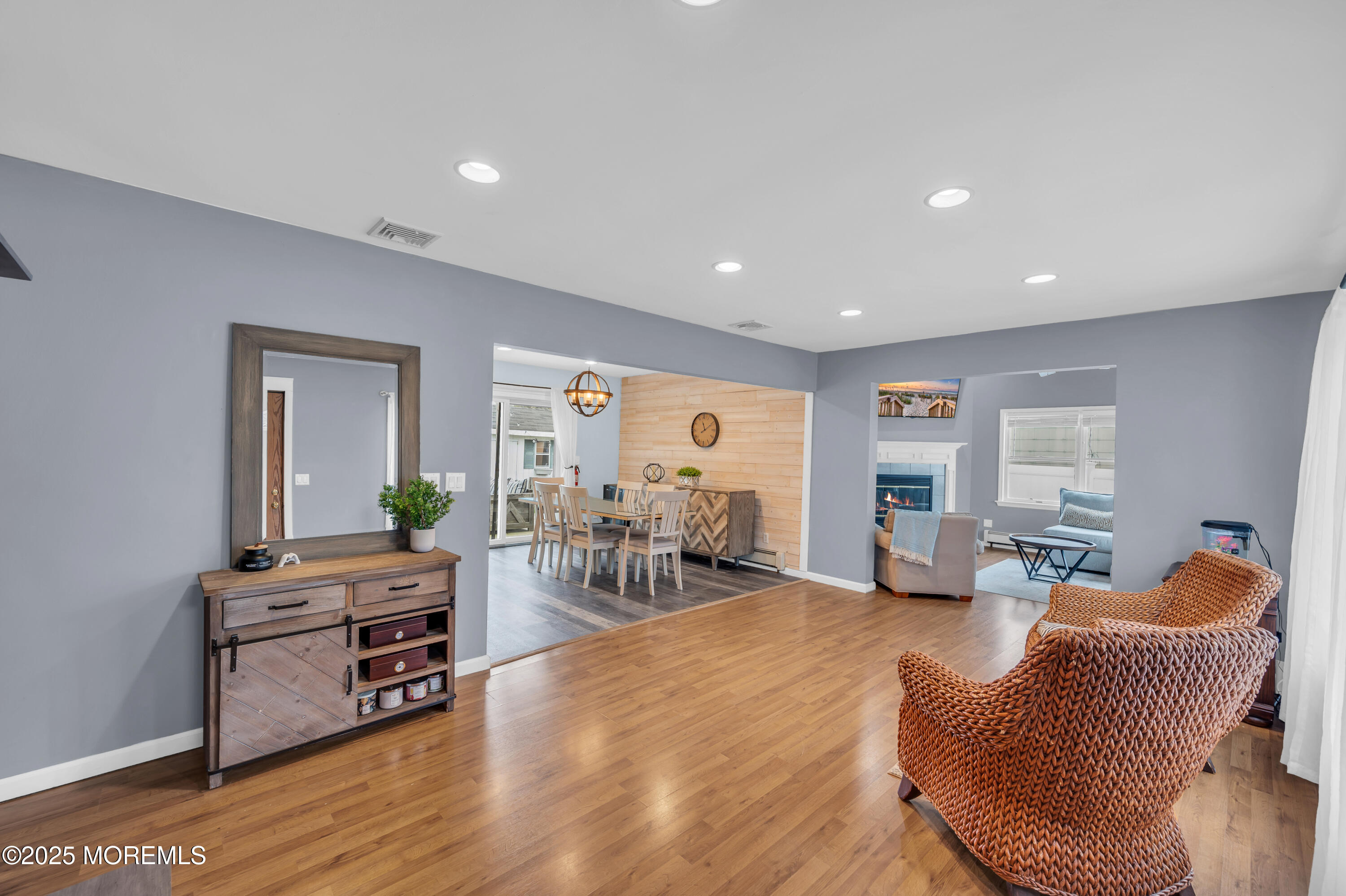 408 Cedar Drive Lanoka Harbor, NJ 08734 - Photo 24 of 39 a living room with furniture and wooden floor