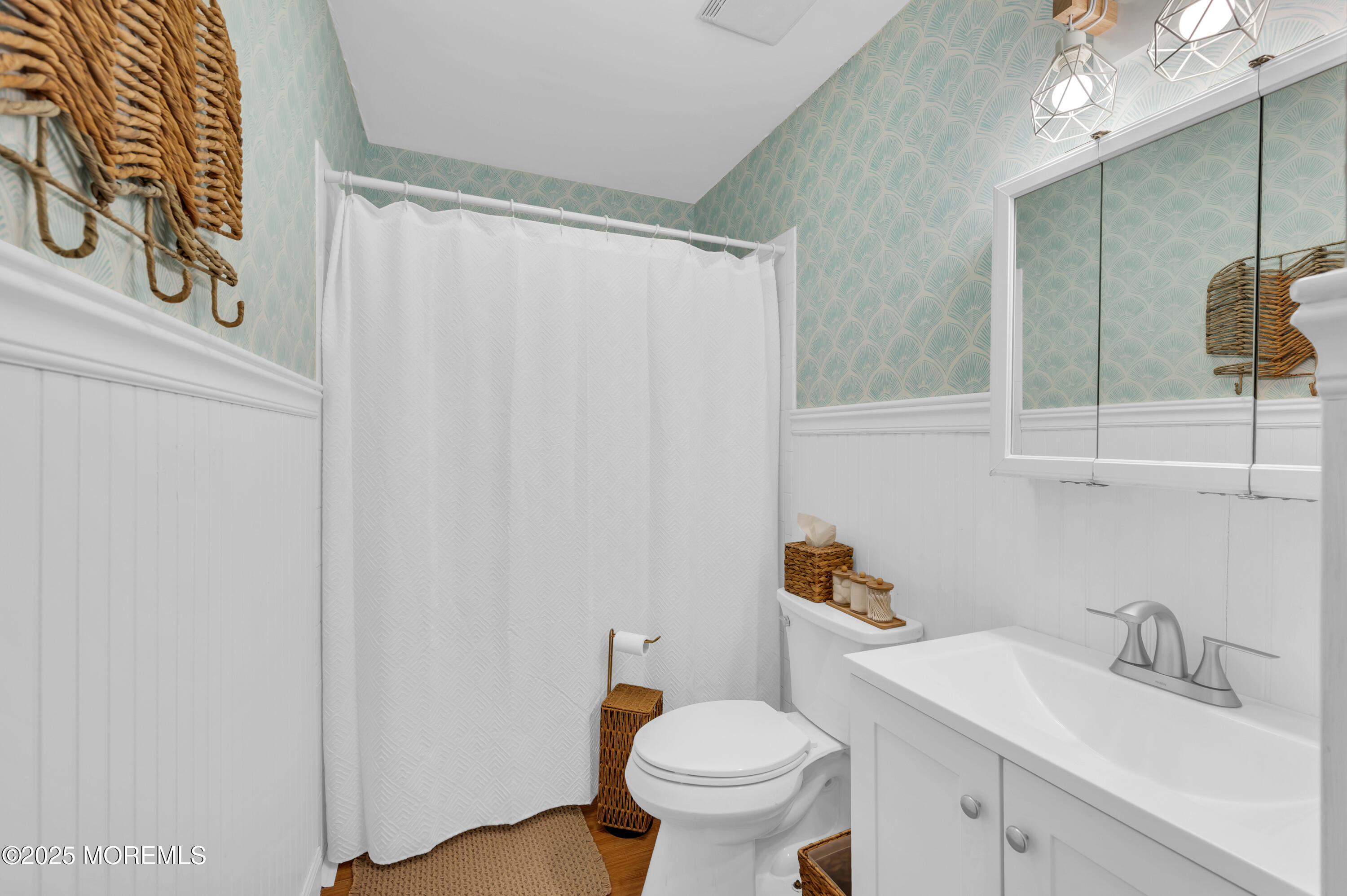 408 Cedar Drive Lanoka Harbor, NJ 08734 - Photo 25 of 39 a bathroom with a sink and a toilet