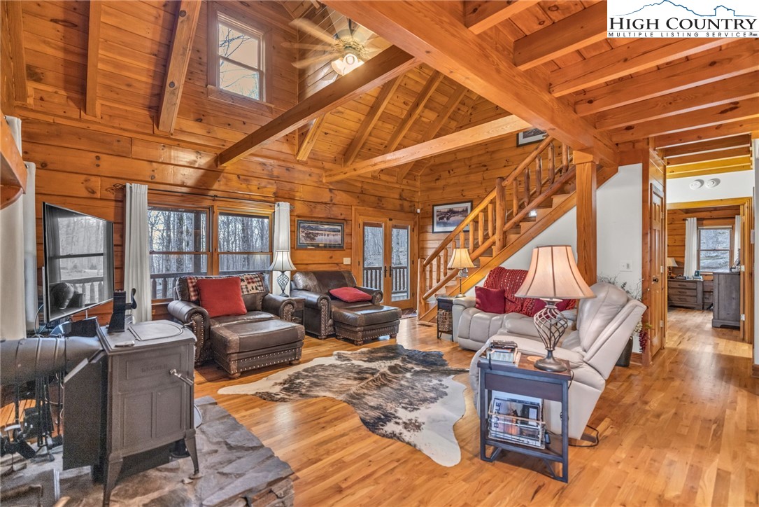 632 Big Tree Road West Jefferson, NC 28694 - Photo 13 of 48 a living room with furniture