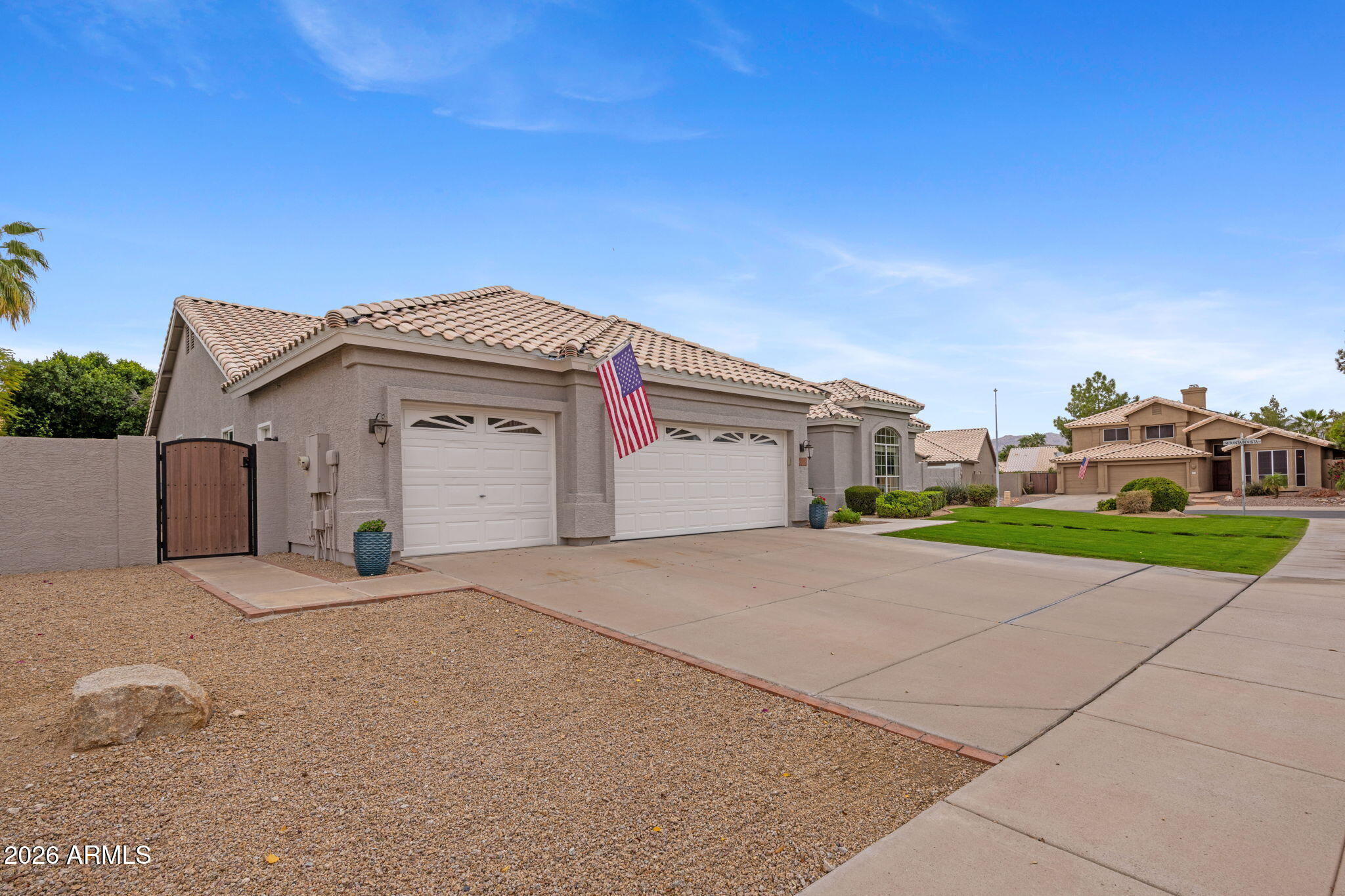 16008 South 38th Way Phoenix, AZ 85048 - Photo 2 of 47 a view of an house with backyard and parking