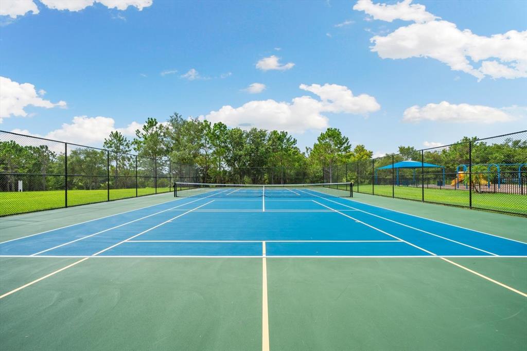 12418 24th Street East Parrish, FL 34219 - Photo 49 of 59 a view of tennis court