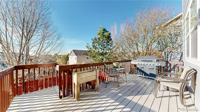 a view of a backyard with a garden