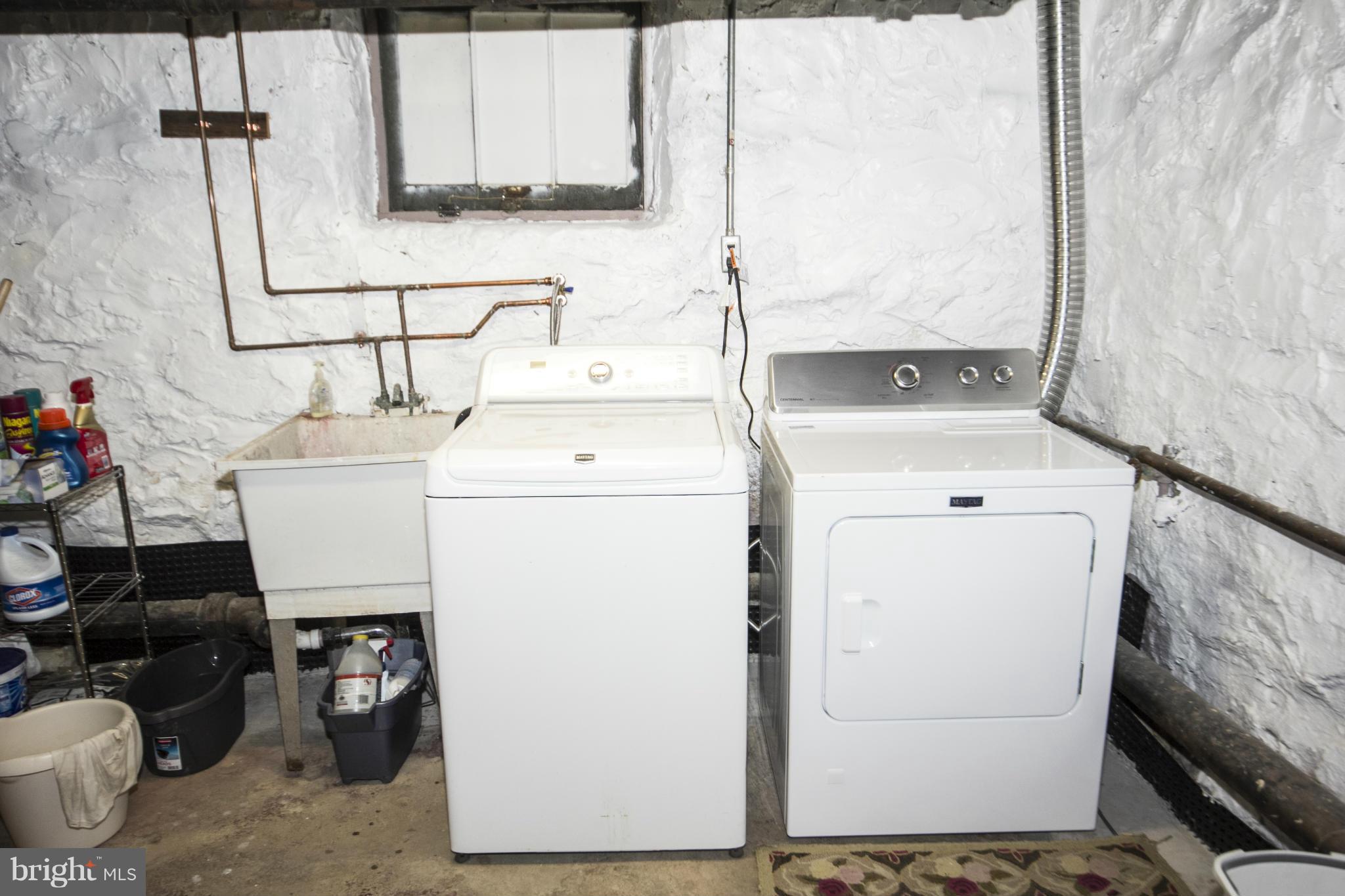 3206 Beverly Road Baltimore, MD 21214 - Photo 30 of 30 Basement laundry; new clothes dryer.