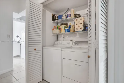 a room with storage and utility