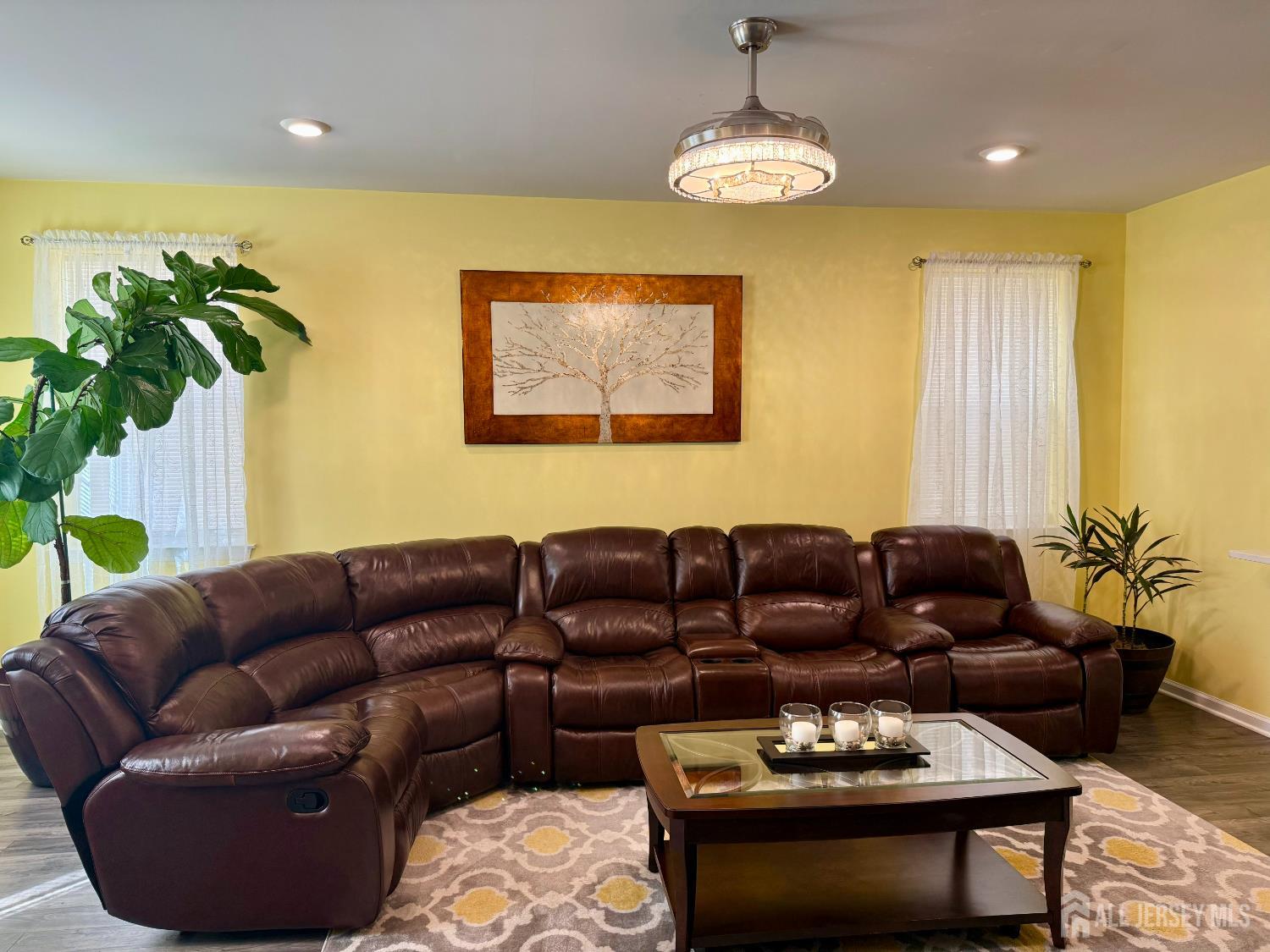 301 Matutina Road Monroe Township, NJ 08831 - Photo 29 of 42 a living room with furniture and a potted plant