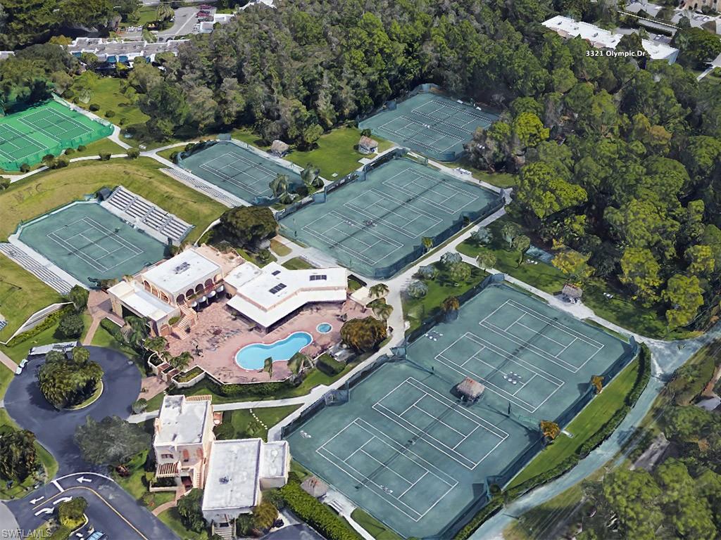 3321 Olympic Drive, Unit 623 Naples, FL 34105 - Photo 20 of 20 an aerial view of a house with a garden