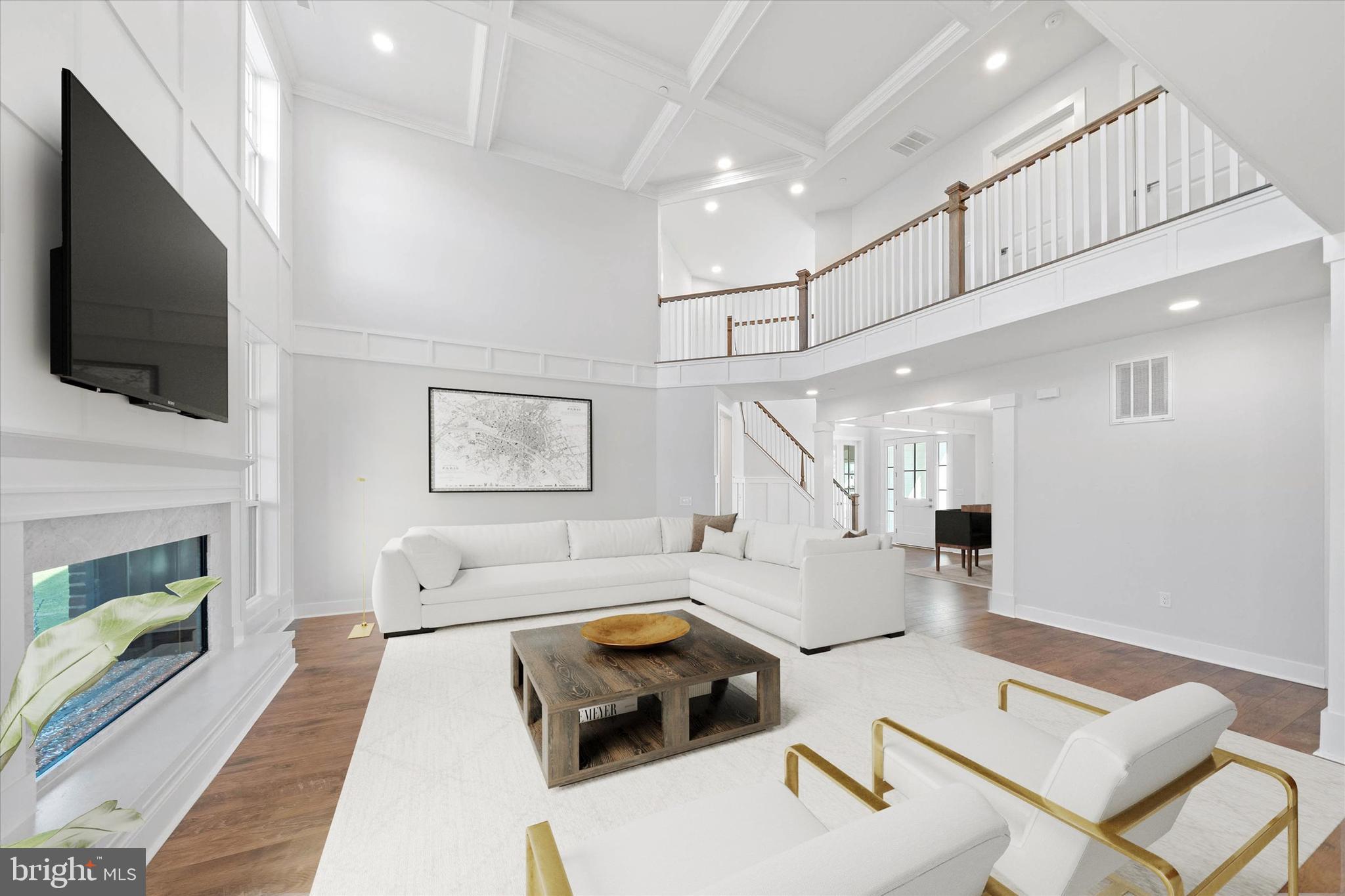 35 Filly Lane Lewes, DE 19958 - Photo 23 of 107 Living room with 2-story ceiling (virtually staged