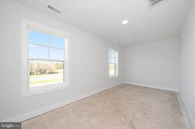 a view of empty room