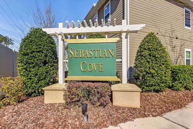 a sign that is on the side of a building