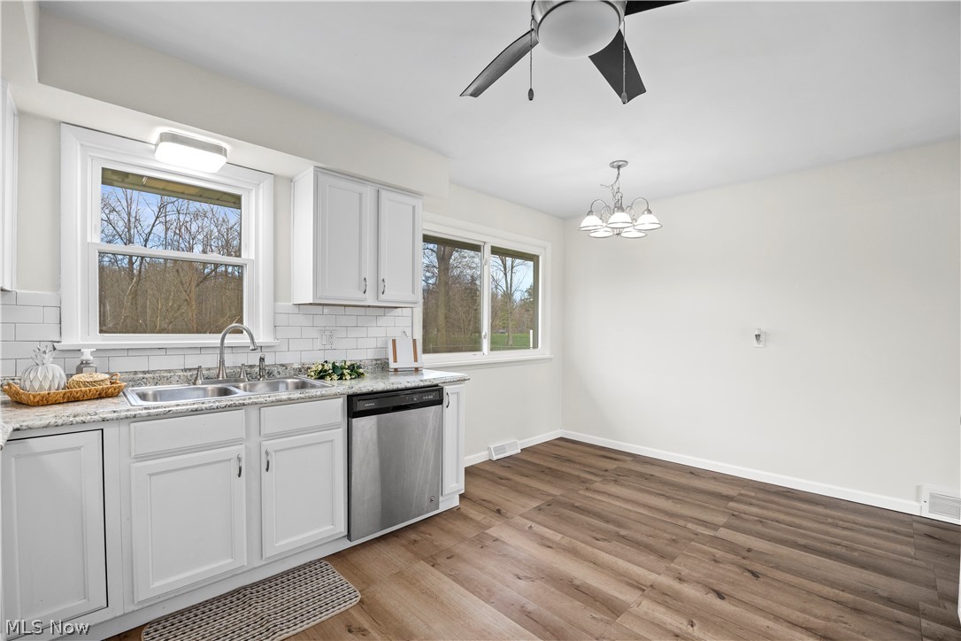 239 Habant Road Amherst, OH 44001 - Photo 4 of 25 Updated Kitchen and Dining Area
