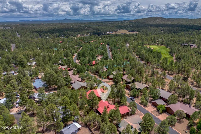 a view of a city with lots of houses