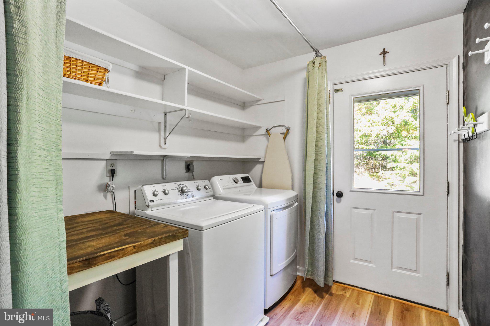 139 Nazareth Drive Fort Valley, VA 22652 - Photo 11 of 31 Custom Laundry with new luxury vinyl flooring