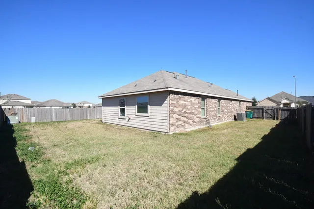 a house view with a outdoor space