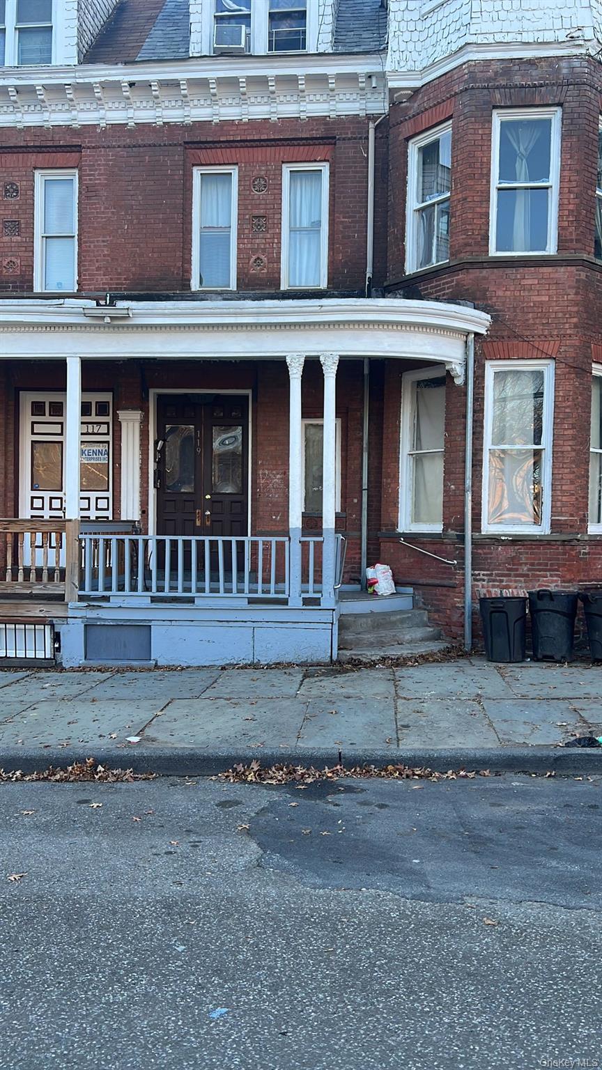 119 Chambers Street Newburgh, NY 12550 - Photo 18 of 18 front view of a house with a porch