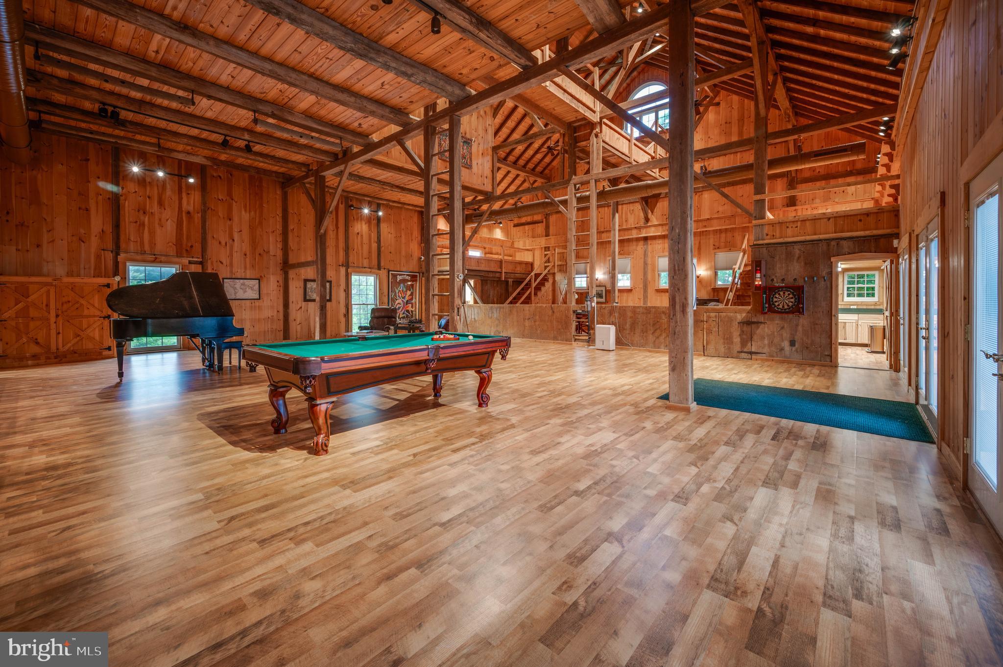 2600 Garrett Road White Hall, MD 21161 - Photo 19 of 65 a room with wooden floor and pool table