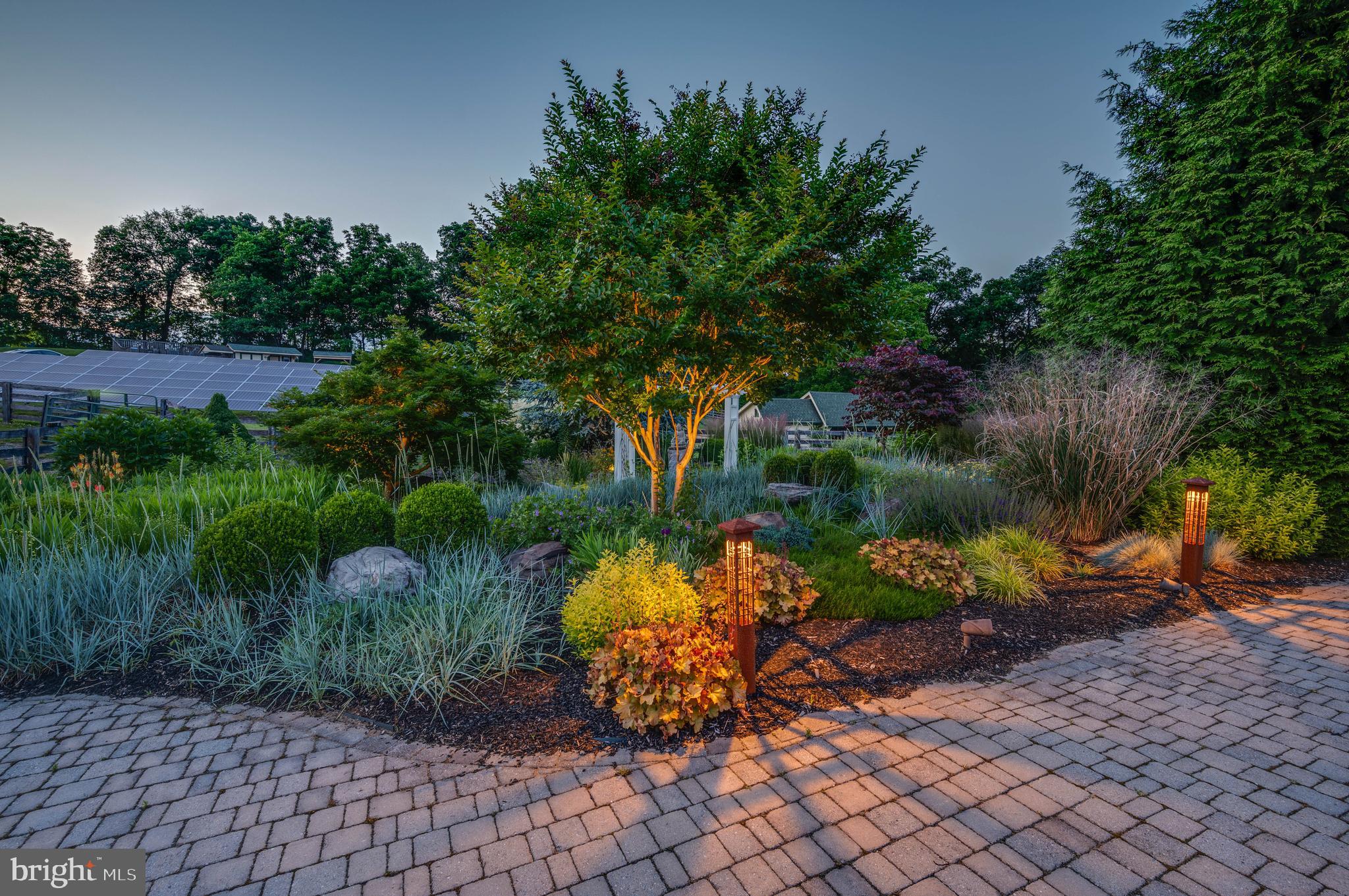 2600 Garrett Road White Hall, MD 21161 - Photo 44 of 65 a garden with lots of trees and flowers