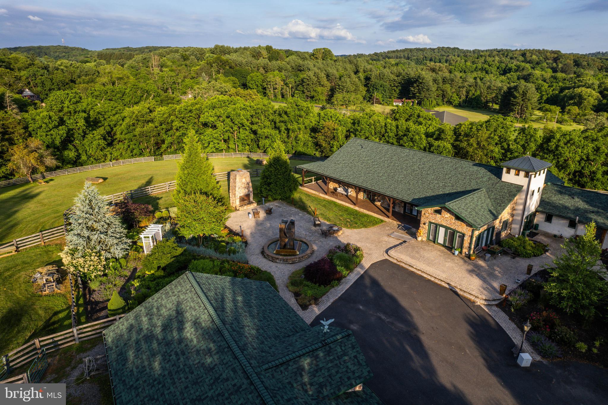 2600 Garrett Road White Hall, MD 21161 - Photo 46 of 65 an aerial view of a house with a garden