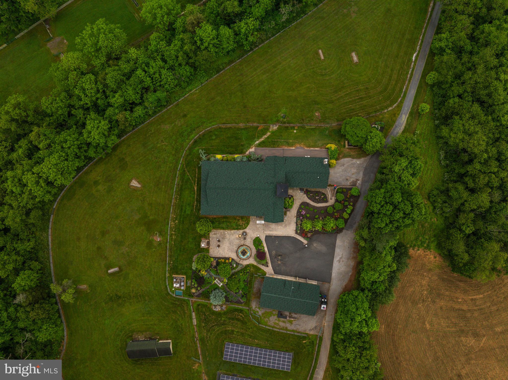 2600 Garrett Road White Hall, MD 21161 - Photo 58 of 65 an aerial view of a house with a yard