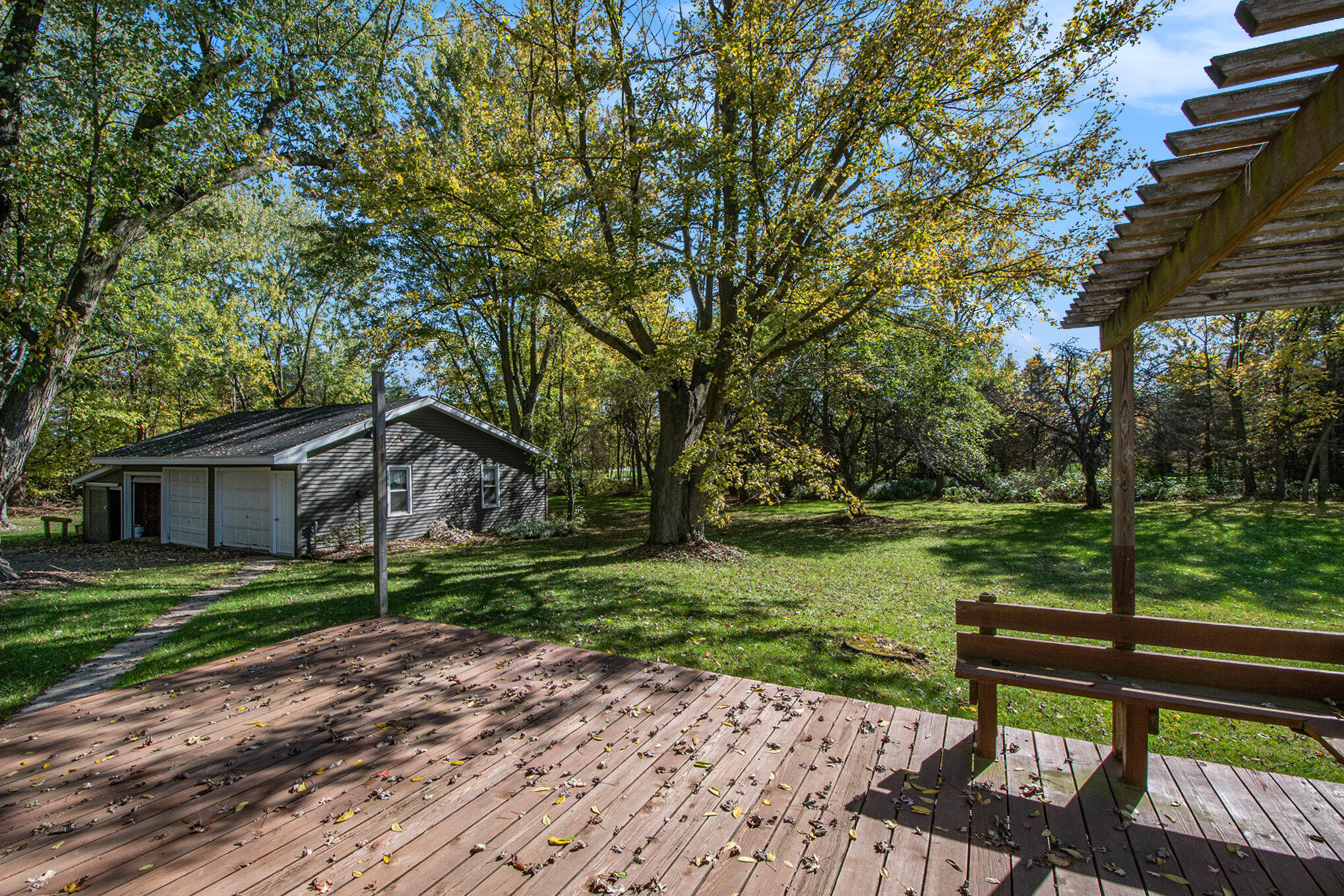 5258 92nd Street Southeast Caledonia, MI 49316 - Photo 9 of 59 Deck to Detached Garage